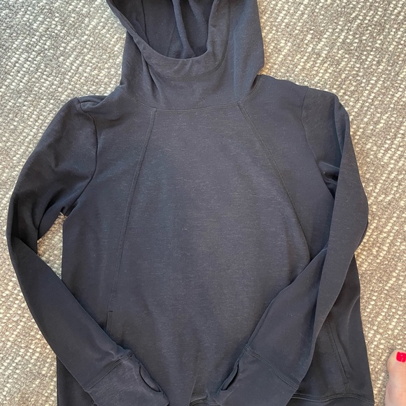 Women’s small sweaty Betty pullover navy/charcoal - Picture 2 of 5